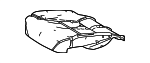 7150260840 - Body: Seat Cushion Pad for Toyota: Land Cruiser Image