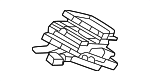 8580242020 - Body: Blower for Toyota Image
