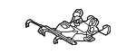 710510R050 - Body: Seat Cushion Spring for Toyota Image