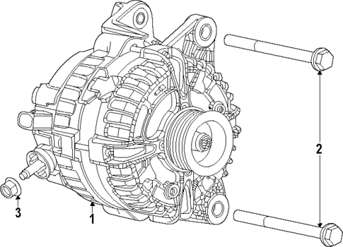 Alternator for 2025 Jeep Compass #0