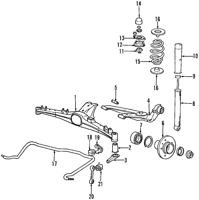 33321128481 - Suspension: Push Rods for BMW Image
