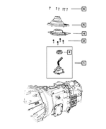 6036727AA - G56; 6-Speed; Manual Transmission: Hex Flange Head Bolt for Mopar Image