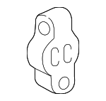 1577A295 - Exhaust: Rear Bracket Insulator for Mitsubishi Image image