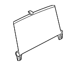 51168150955 - Body: Sunshade for BMW Image