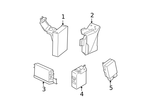 Control Components for 2008 Subaru Impreza #0