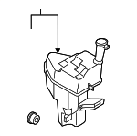 986202M500 - Body: Reservoir Tank for Hyundai Image