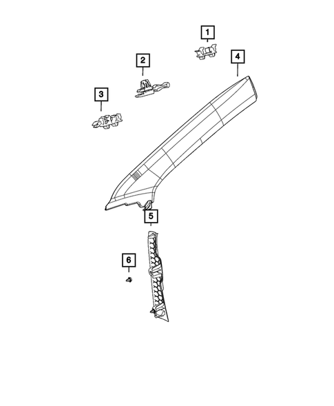 Panels - Moldings - Scuff Plates, Pillar, Cowl, 1/4 Panel Trim and Cargo Covers for 2023 Jeep Cherokee #5