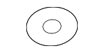 986499 - Engine: Oil Inlet Tube Washer for Volvo Image