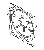 17427612453 - Cooling System: Fan Shroud for BMW Image
