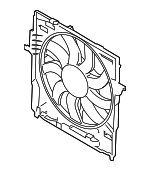 17427647652 - Cooling System: Fan Assembly for BMW Image