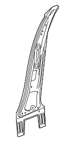 84001884 - Body: Inner Center Pillar for Cadillac: XT4 Image