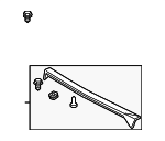71700TR2A01ZC - : Spoiler for Honda: Civic Image