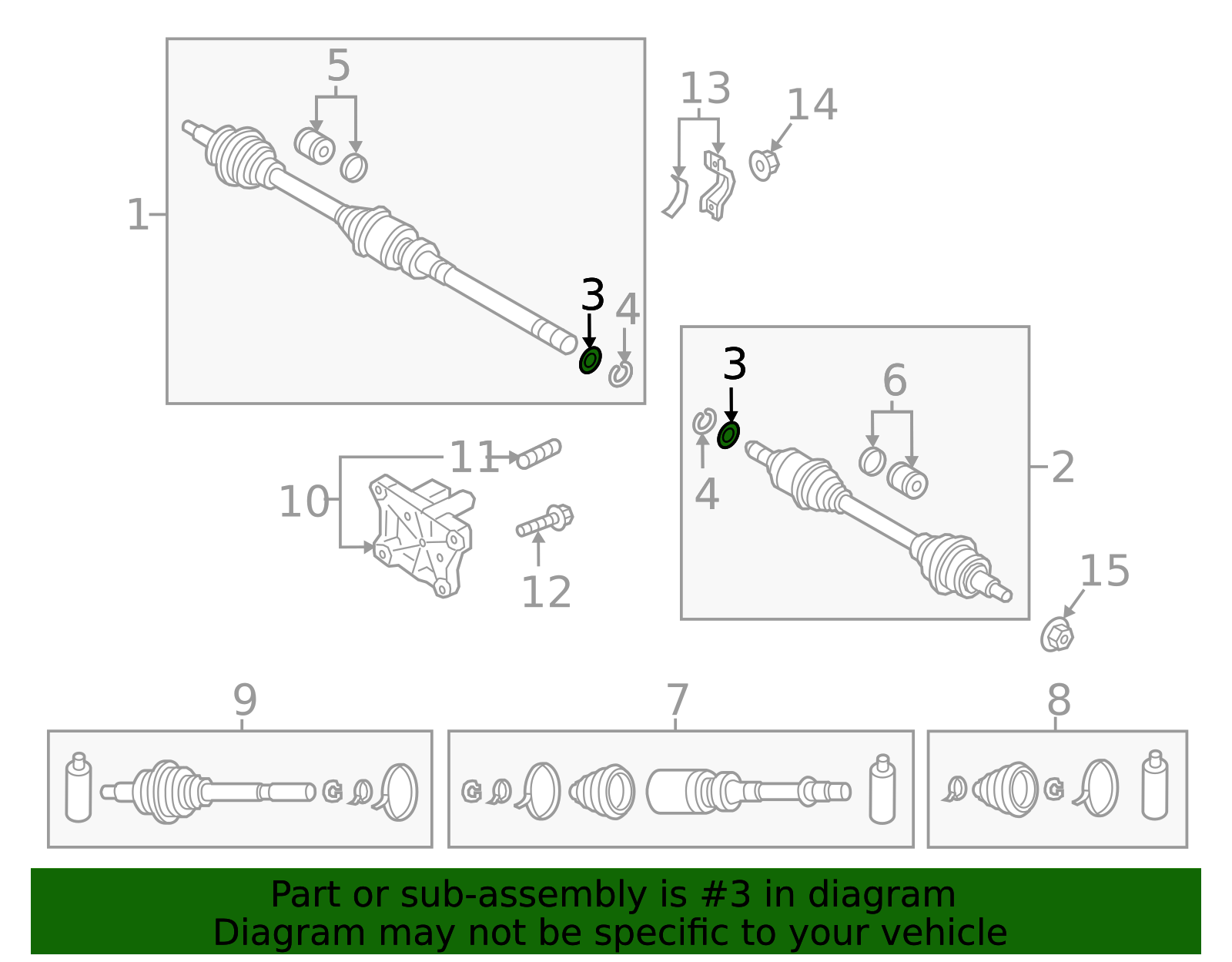 FTH1-25-722 - Axle Assembly Dust Cap - 2012-2025 Mazda | Mazda Swag