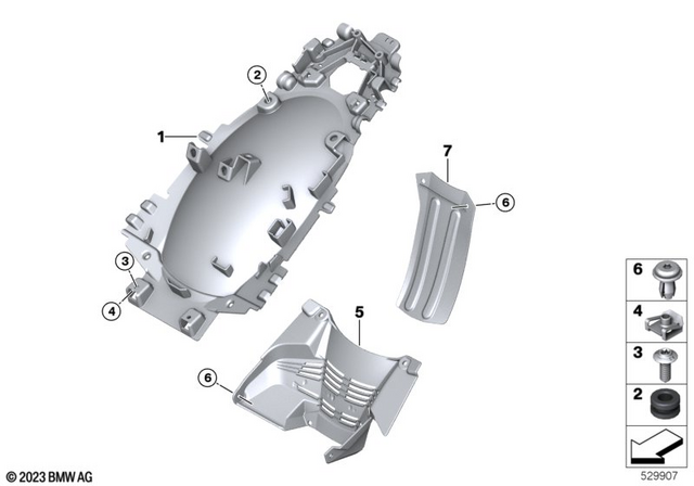 46621542227 - : Cover For Voltage Regulator for BMW-Motorrad Image