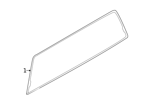 Glass & Hardware - Back for 2017 Ford F-250 Super Duty #0