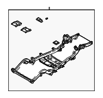 5140674AA - Body: Frame Assembly for Mopar Image