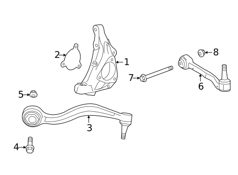 Suspension Components for 2024 Cadillac CT5 #2