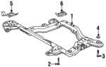 21012215 - Suspension: Engine Cradle for GM Image