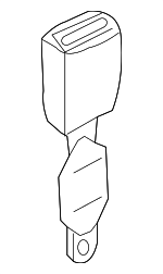 4L0857740H01C - Electrical: Buckle End for Audi: Q7 Image