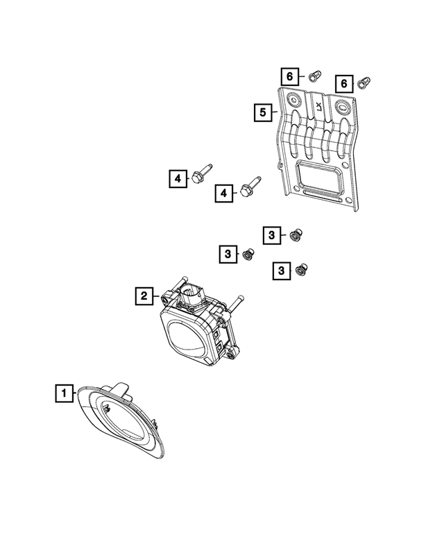« 4672579AA – Electrical : Module De Commande Adaptatif De Vitesse Capteur Et Support pour Mopar Image »
