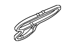 12317507808 - Electrical: Mount Bracket Gasket for BMW Image