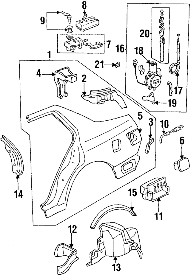 39151SV4003 - : Motor Bracket for Honda Image