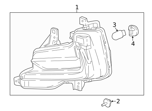 Signal Lamps for 2018 Buick Enclave #0