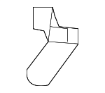 845422S000 - Body: Damper Bracket for Hyundai Image