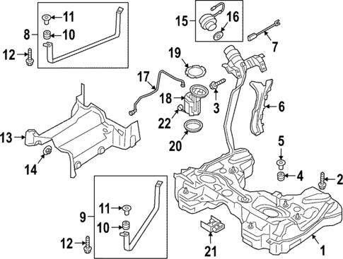 Fuel System Components for 2022 Volkswagen Arteon #0