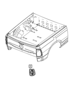 68592553AC - Electrical: Tail Lamp, Left for Mopar Image