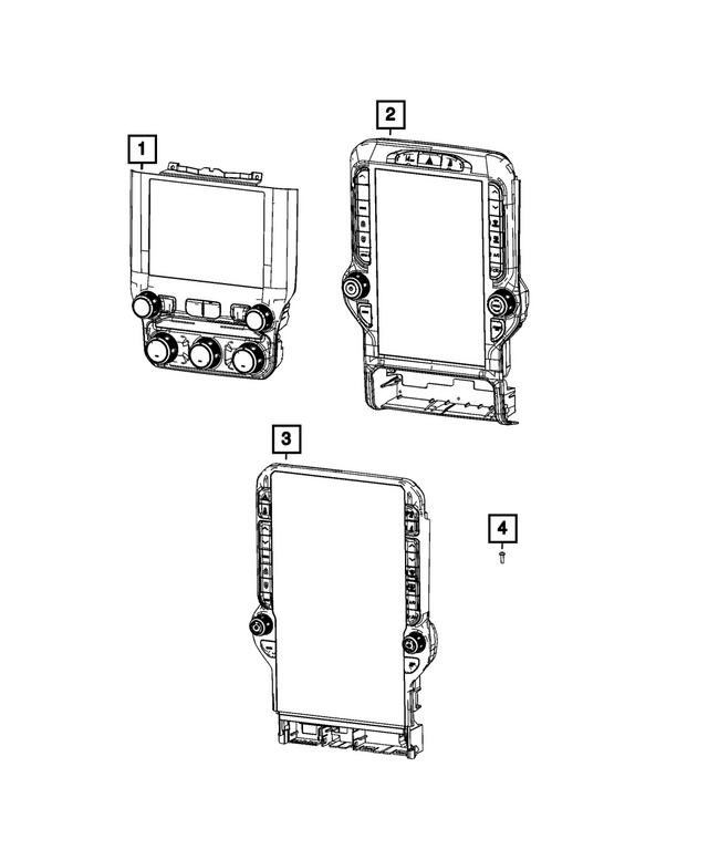 68541559AE - Electrical: Center Stack Controls for Mopar Image