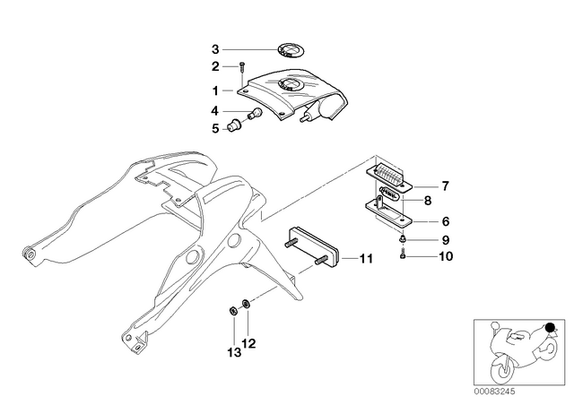 63267655597 - : Cap for BMW-Motorrad Image