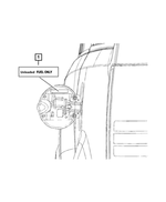 55364067AA - Labels: Fuel Label for Mopar Image