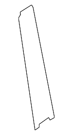 86381H8000 - Body: Black Out Tape for Kia: Rio Image