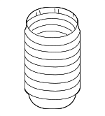 54625J5000 - Suspension: Dust Shield for Genesis: G70 | Hyundai: Elantra N, Kona N, Veloster N Image