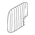 886209Z513 - Body: Seat Back Cover for Nissan Image