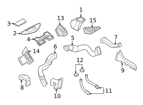Ducts for 2014 Audi R8 #0