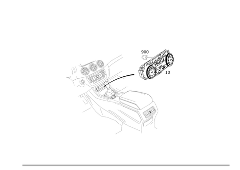 Operating Unit for 2018 Mercedes-Benz GLA250 #0