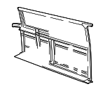 55347323 - Body: Lock Pillar for Dodge: B150, B1500, B250, B2500, B350, B3500 Image
