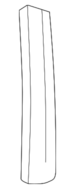 2956502 - Body: Gusset for Dodge: B150, B1500, B250, B2500, B350, B3500 Image