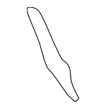 4084328 - Body: Vertical Support Retainer for Dodge: B250, B2500, B350, B3500 Image