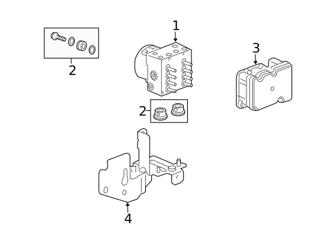 ABS Components for 2009 Pontiac G5 #0