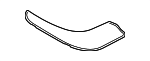 LR054366 - Body: Seal for Land Rover: LR3, LR4, Range Rover Sport Image