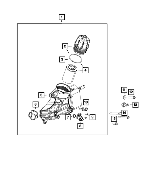Engine Oiling, Oil Pan and Indicator (Dipstick) for 2015 Ram 1500 #1