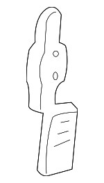 ZZM070666 - Body: Striker Reinforced for Mazda: B2300, B2500, B3000, B4000 Image