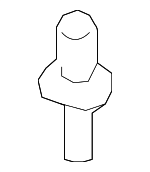 8E088150001C - Body: Side Cover Rivet for Audi Image image