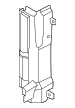 29134K5050 - : Radiator Support Air Deflector for Hyundai Image