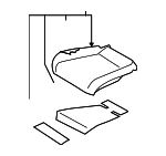 64140AN11BST - : 2020-2022 Subaru Legacy - Cushion Cover for Subaru: Legacy Image