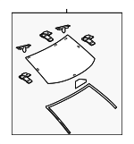 BGV963930 - : Back Glass for Mazda Image