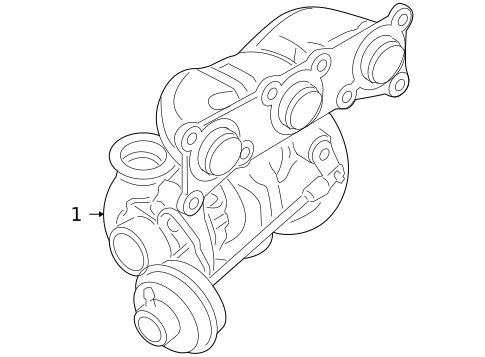 Exhaust Manifolds for 2009 BMW X6 #0